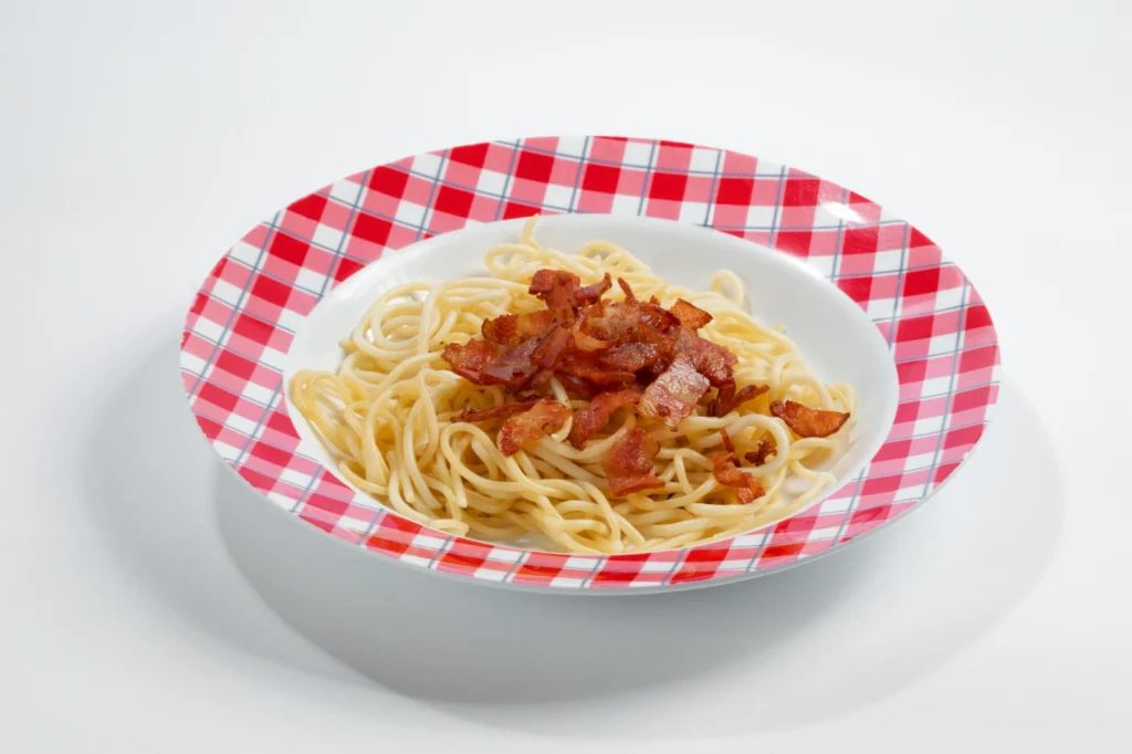 K15 Pasta with Bacon